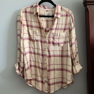 Abercrombie plaid shirt